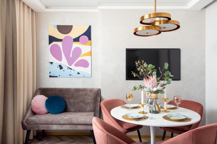 3х комнатная квартира «Современный абстракционизм» - дизайн интерьера