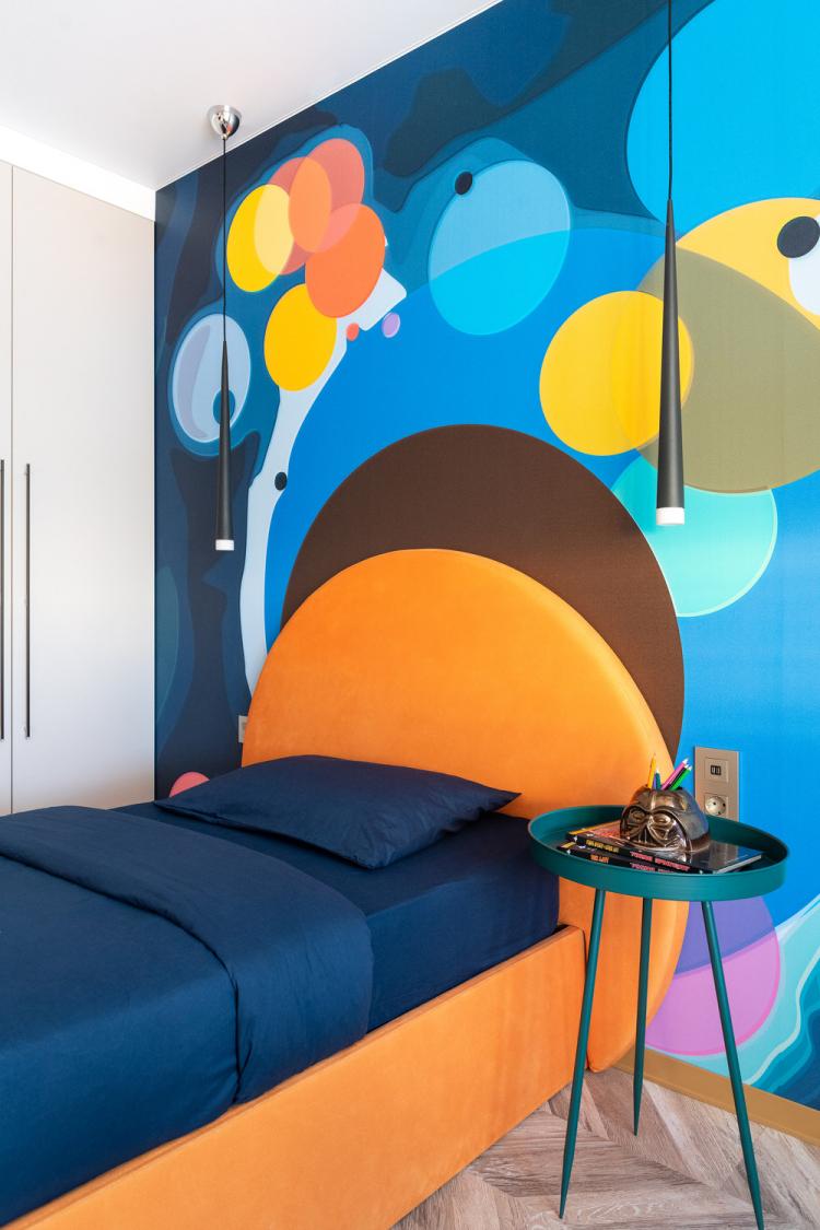 3х комнатная квартира «Современный абстракционизм» - дизайн интерьера