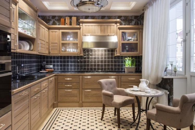 Кухня в английском стиле - Дизайн интерьера фото