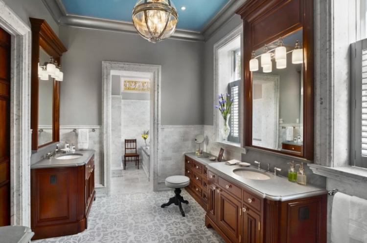 Ванная комната в английском стиле - Дизайн интерьера фото