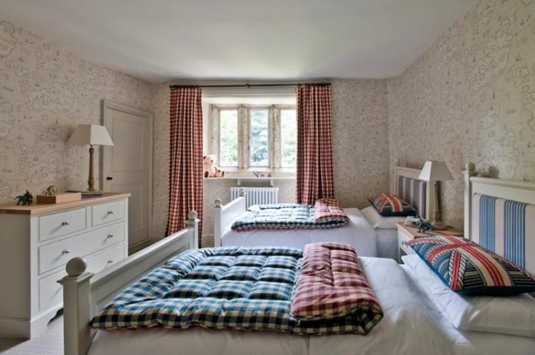 Детская комната в английском стиле - Дизайн интерьера фото