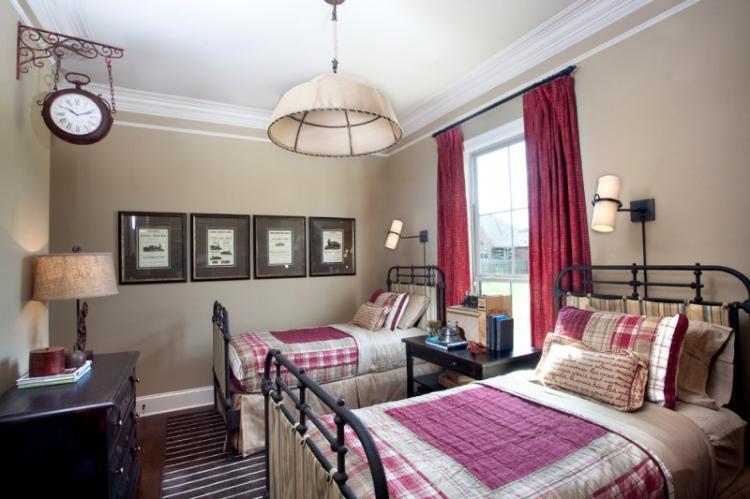 Детская комната в английском стиле - Дизайн интерьера фото