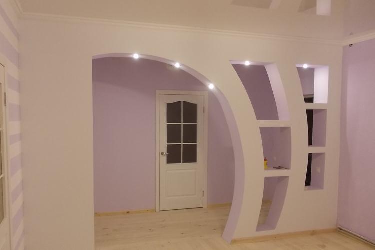 Тайские арки из гипсокартона