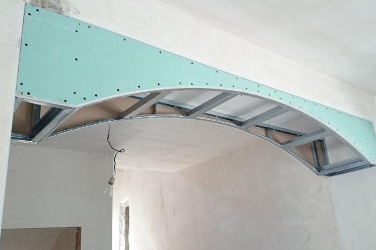 Арка из гипсокартона своими руками