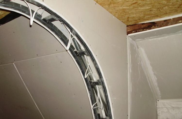 Арка из гипсокартона своими руками