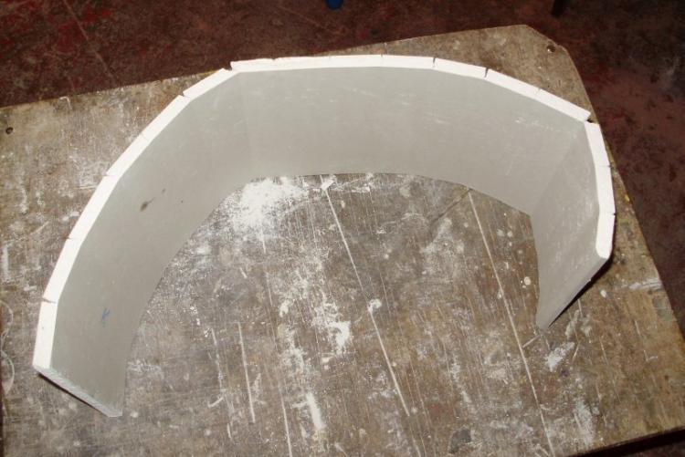 Как согнуть гипсокартон для арки