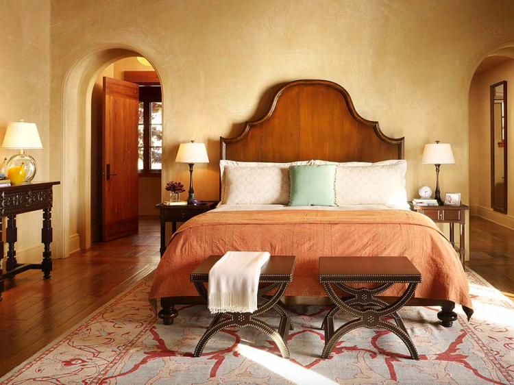 Арки из гипсокартона в спальне