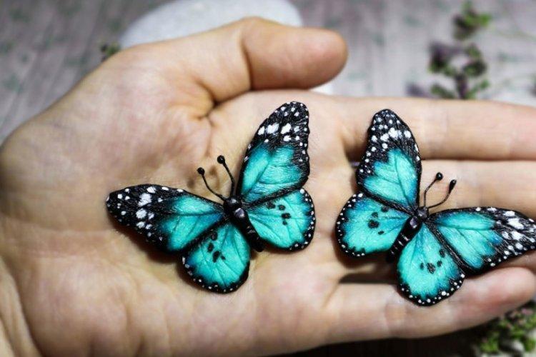 Бабочки из полимерной глины - Бабочки на стену своими руками