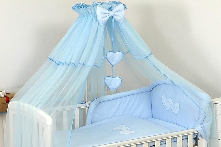 Балдахин на детскую кроватку - идеи дизайна фото