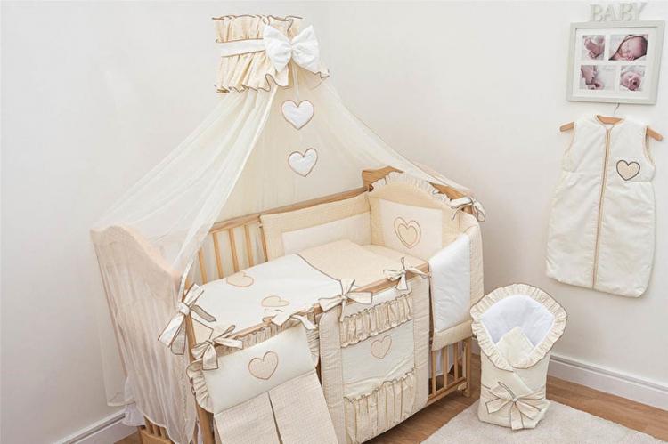 Балдахин на детскую кроватку - идеи дизайна фото