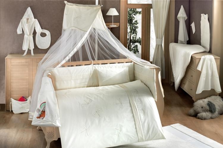 Балдахин на детскую кроватку - идеи дизайна фото