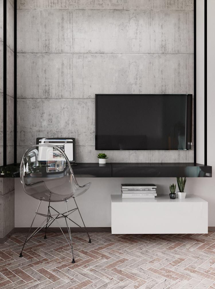 BigSmall: Квартира-студия 27 м2 - дизайн интерьера