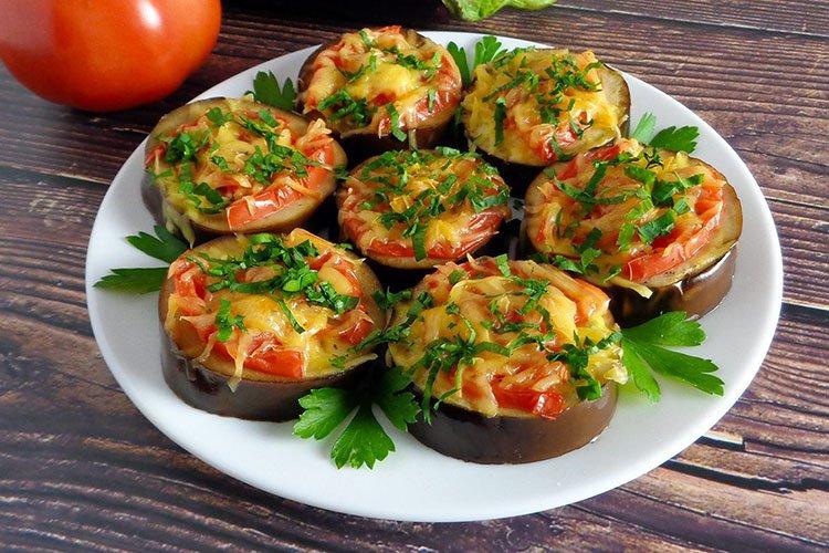 Баклажаны на закуску - Блюда из баклажанов рецепты