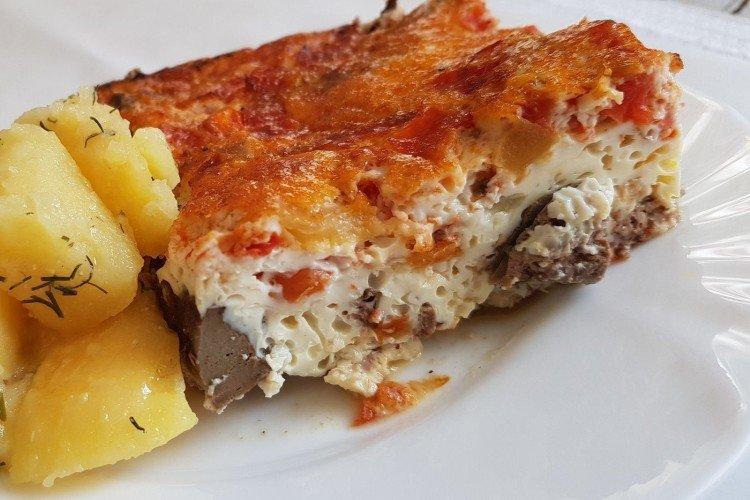 Говяжья печень по-сельски - рецепты