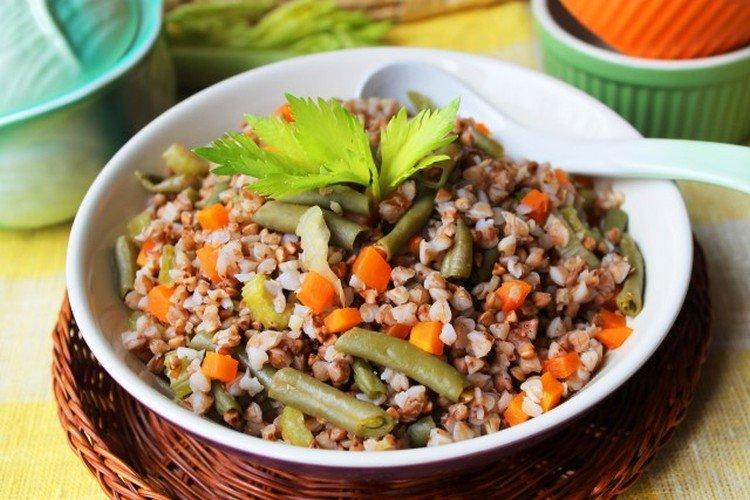 Гречка с овощами - рецепты