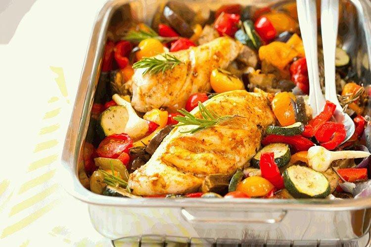 Тушеная индейка с овощами - рецепты