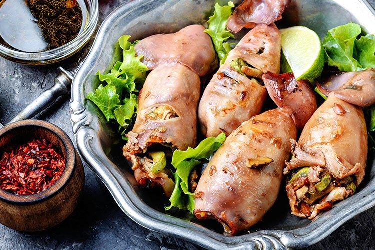 Кальмары по-китайски - рецепты