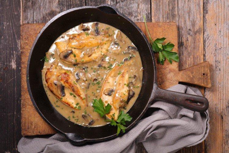 Мясо со сливками по-испански - рецепты