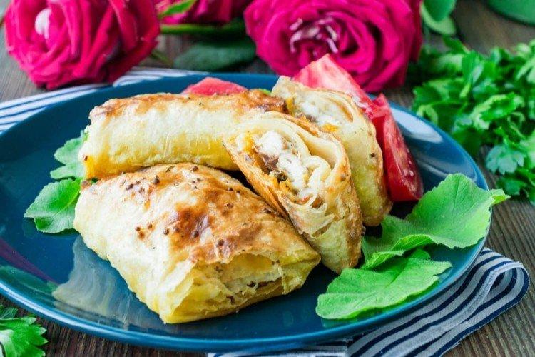 Рыба в лаваше - рецепты