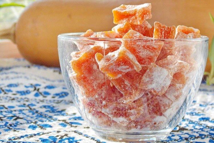 Цукаты из тыквы - рецепты