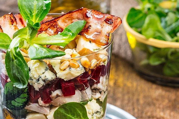 Салат с уткой и свеклой - рецепты