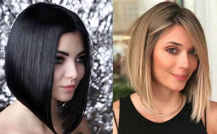 Классическое боб каре с удлинением