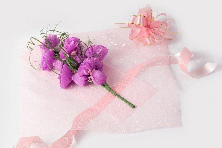 Сладкий букет из конфет своими руками