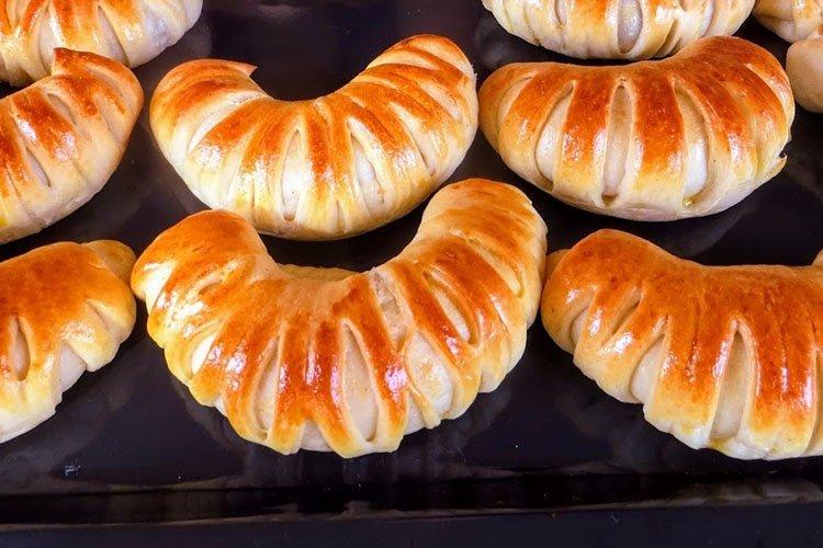 Булочки из дрожжевого теста Сырные - рецепты