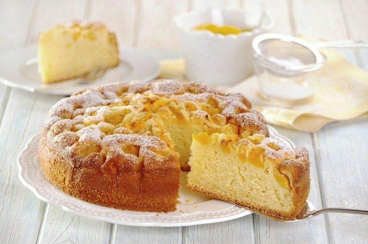 Быстрый пирог на кефире к чаю - рецепты