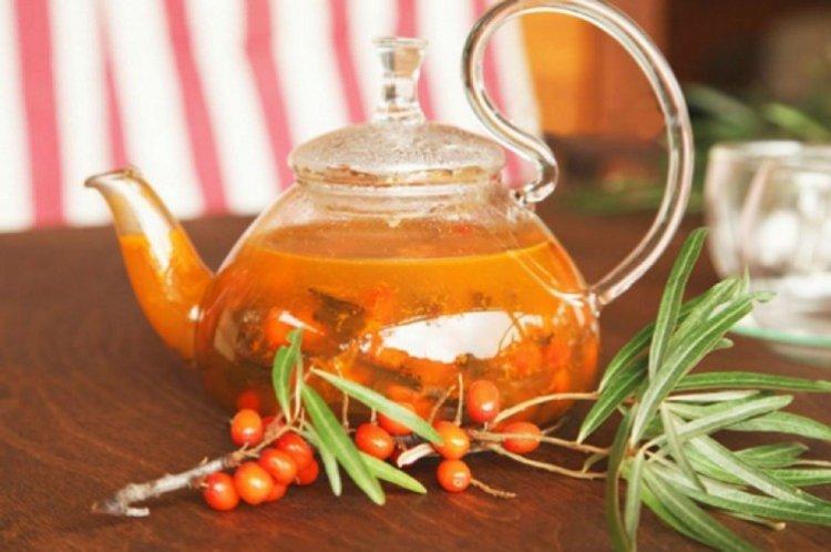 Чай с облепихой - Что приготовить из облепихи на зиму