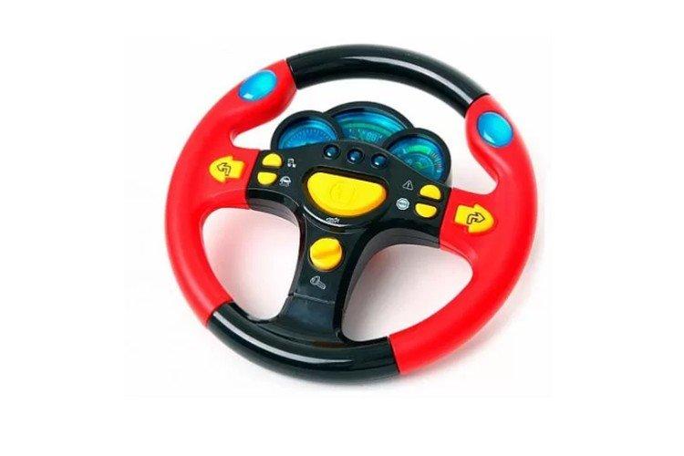 Светящийся музыкальный руль - Что подарить ребенку на Новый год 2021