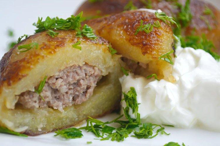 Колдуны картофельные с фаршем - Что приготовить из фарша и картошки рецепты