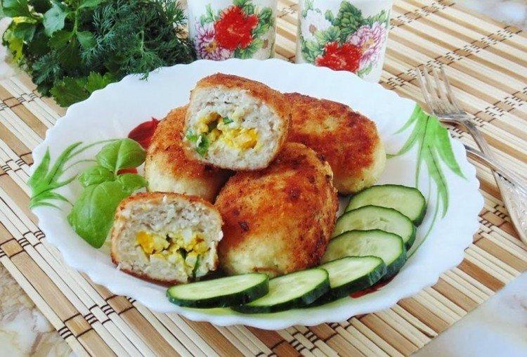 Зразы из куриного фарша - Что приготовить из куриного фарша