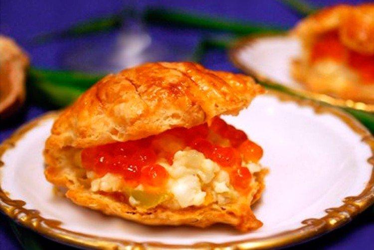 Слоеные тарталетки с жемчужинами - Что приготовить из слоеного дрожжевого теста