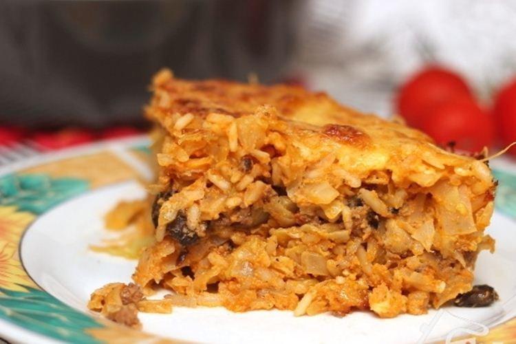 Капустная запеканка со свиным фаршем и грибами - Что приготовить из свиного фарша рецепты