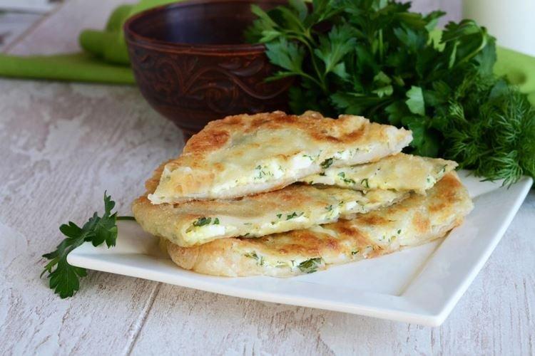 Плацинда с творогом - Что приготовить из творога