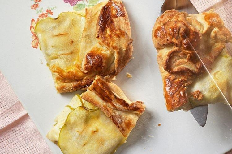 Пирог с творогом и яблоками - Что приготовить из творога