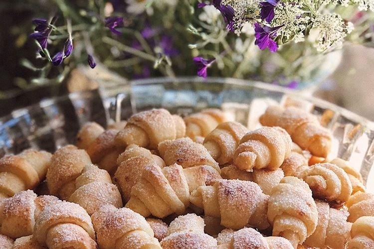 Рогалики из творога - Что приготовить из творога