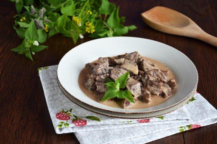 Телятина с йогуртом и овощами - Что приготовить ребенку на обед рецепты