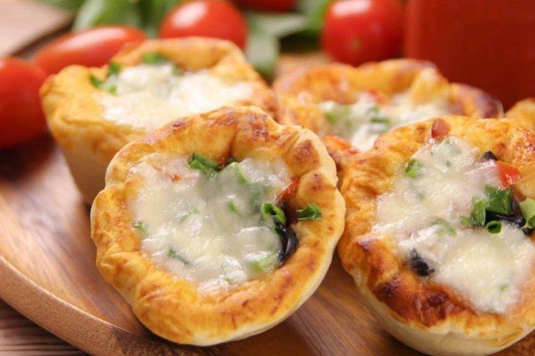 Перевернутая пицца - Что приготовить ребенку на ужин