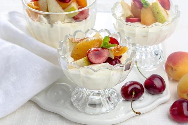 Быстрый творожный крем - Что приготовить ребенку на завтрак рецепты