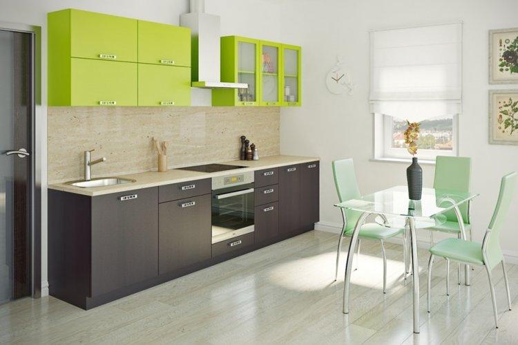 Цвет венге на кухне - дизайн фото