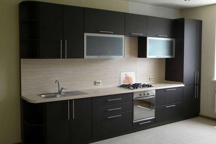 Цвет венге на кухне - дизайн фото