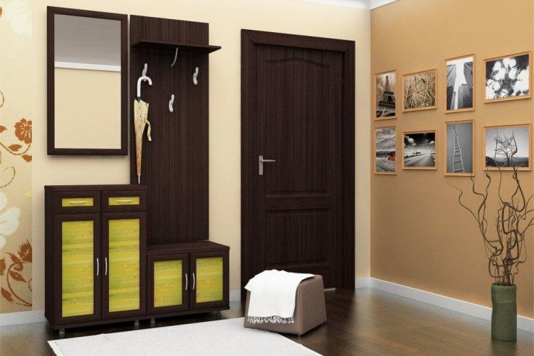 Цвет венге в прихожей - дизайн фото