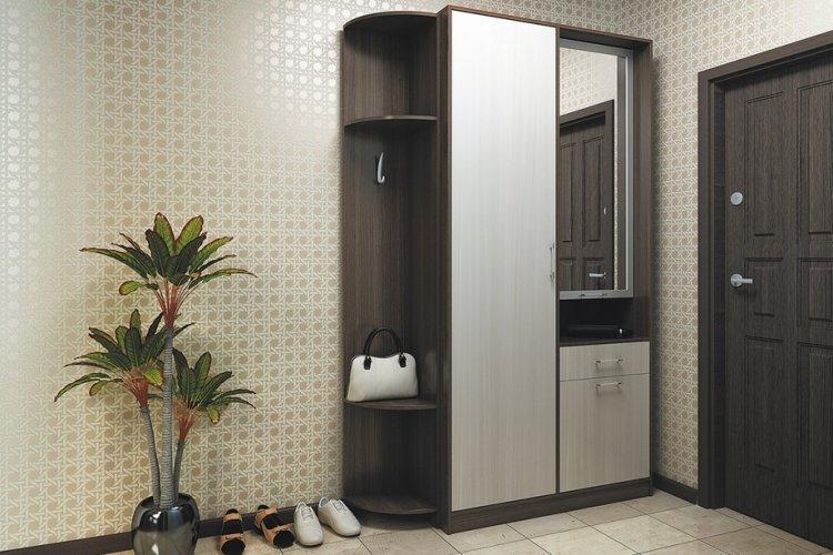 Цвет венге в прихожей - дизайн фото