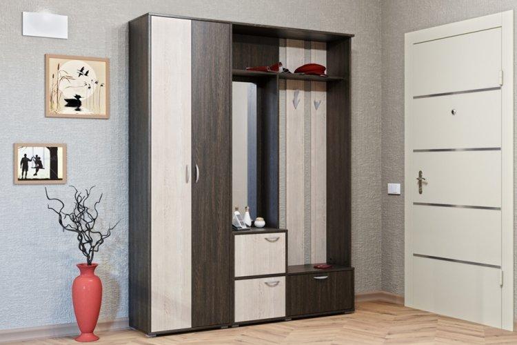 Цвет венге в прихожей - дизайн фото