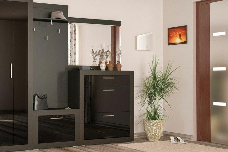 Цвет венге в прихожей - дизайн фото