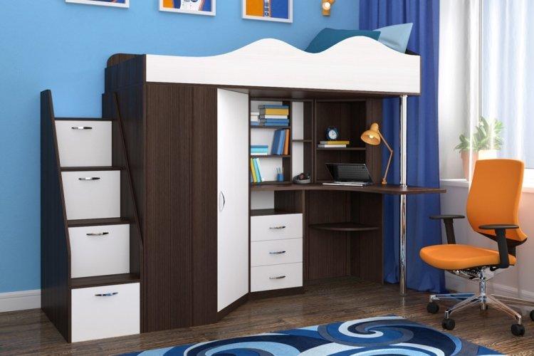 Цвет венге в детской комнате - дизайн фото