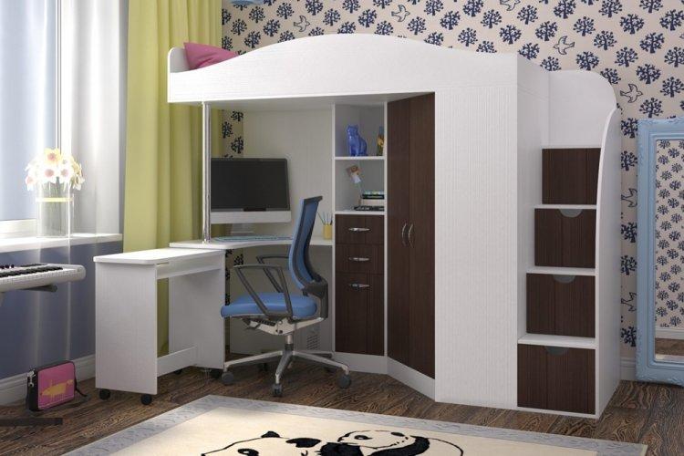 Цвет венге в детской комнате - дизайн фото