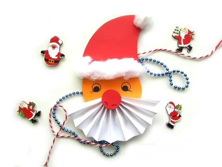 Дед Мороз из бумаги своими руками - фото и идеи